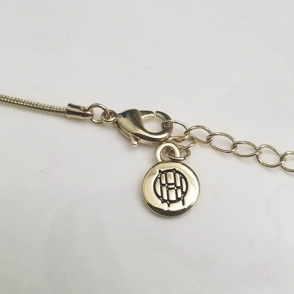 [Like NEW] House of Harlow Valda Amethyst Pendant Necklace Chain 16